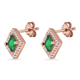 Square Stud Earrings