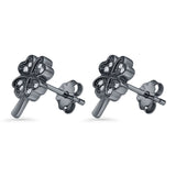 Clover Leaf Stud Earrings