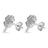 Clover Leaf Stud Earrings