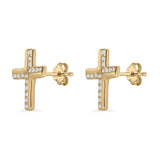 Cross Stud Earrings