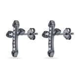 Cross Stud Earrings
