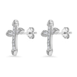 Cross Stud Earrings
