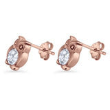 Owl Stud Earrings