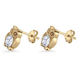 Owl Stud Earrings