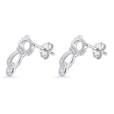 Cat Stud Earrings