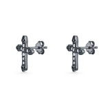 Cross Stud Earrings