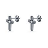 Cross Stud Earrings