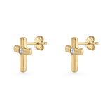 Cross Stud Earrings