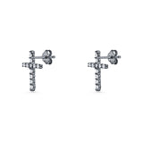 Cross Stud Earring