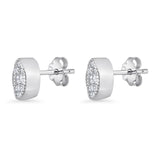 Marquise Stud Earrings