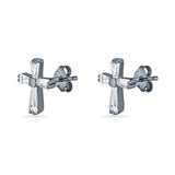 Cross Stud Earring