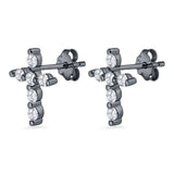 Cross Stud Earring