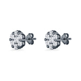 Floral Stud Earrings
