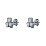 Clover Leaf Stud Earring