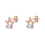 Crown Stud Earrings