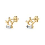Crown Stud Earrings