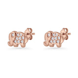 Elephant Stud Earrings
