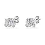 Elephant Stud Earrings