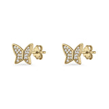 Butterfly Stud Earring