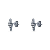Thunderbolt Stud Earrings
