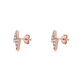 Thunderbolt Stud Earrings