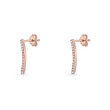 Bar Stud Earrings