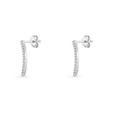 Bar Stud Earrings