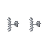 Bar Stud Earrings
