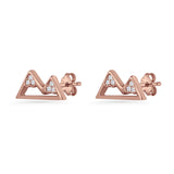 Mountain Stud Earrings