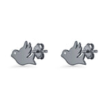 Dove Stud Earring