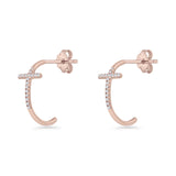 Cross Stud Earring