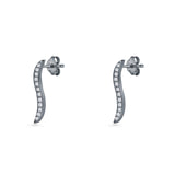 Wave Stud Earrings