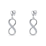 Infinity Stud Earrings