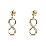 Infinity Stud Earrings