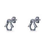 Penguin Stud Earring