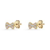Bow Stud Earring