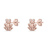 Frog Stud Earring
