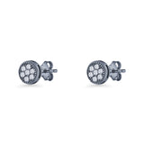 Round Stud Earring