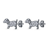 Puppy Dog Stud Earrings
