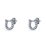 Horseshoe Stud Earrings