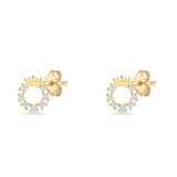 Crown Stud Earrings