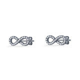 Infinity Stud Earrings