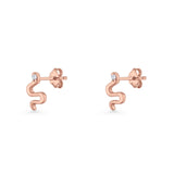 Snake Stud Earrings