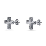 Cross Stud Earrings