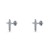 Cross Stud Earrings