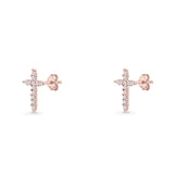 Cross Stud Earrings