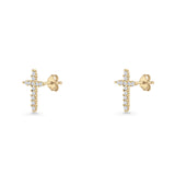 Cross Stud Earrings