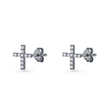 Cross Stud Earrings