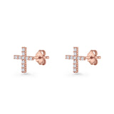 Cross Stud Earrings