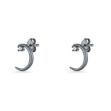 Moon Stud Earrings